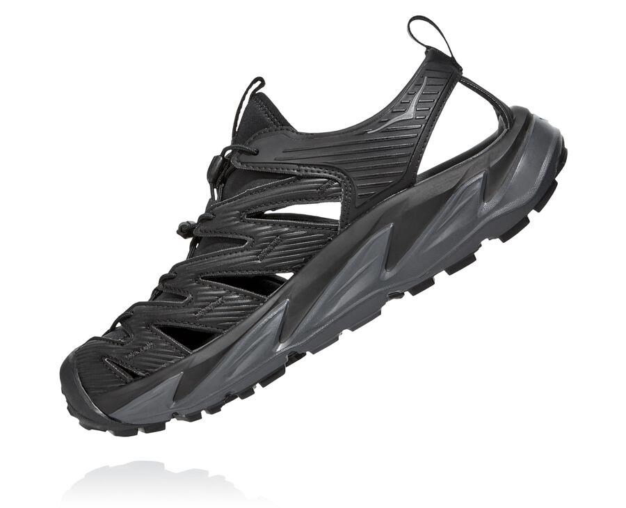 Hoka One One Sandals Mens Black - Hopara - 60324LWQB